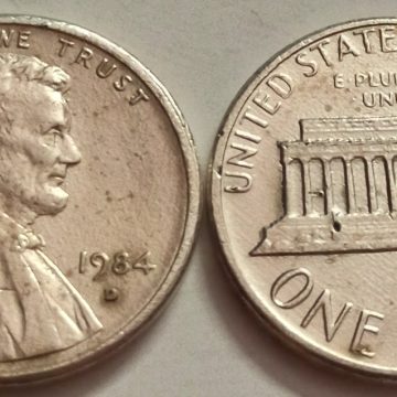U.S.A. 1-CENT 1984 (used)