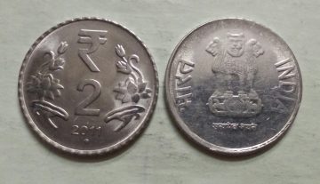 2 RUPEES (Flower)-2011_UNC_1 N0