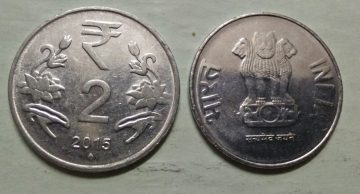 2 RUPEES (Flower)-2015_UNC_1 N0