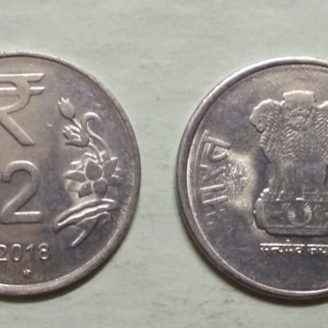2 RUPEES (Flower)-2018_UNC_1 N0