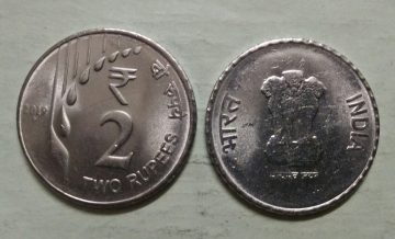 2 RUPEES RAINDROPS -2019_UNC_1 N0
