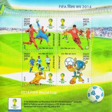 FIFA WORLD CUP 2014 (Indian Miniature Sheets)
