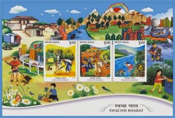 Swachh Bharat - 2015 (Indian Miniature Sheets)