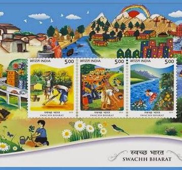 Swachh Bharat - 2015 (Indian Miniature Sheets)