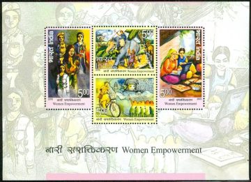 Women Empowerment - 2015 (Indian Miniature Sheets)