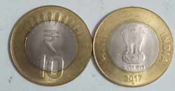 10 RUPEES-2017_UNC_1 N0