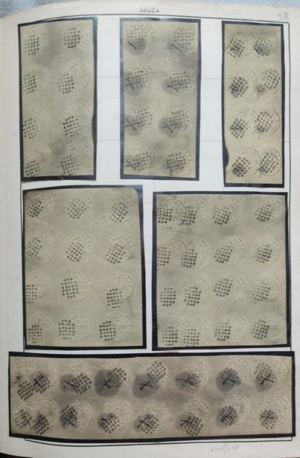 Indian 1852 Used White SCINDE Dawk Sg S1 ?2500 Rare Genuine Imitation & Collector's Pride Telebeach, to Hold This in Their Collection. (68 STAMPS) | Indian Postage Stamps | Indian Coins | Old Indian Currency | Rare Indian Coins | Numismatic Collection India