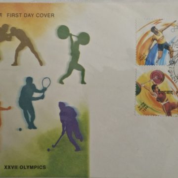 First Day Cover 17 Sep. '00 XXVII Olympics, Sydney.(FDC-2000)
