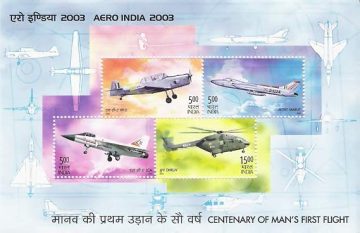 Centenary of Man's First Flight - 2003 (Indian Miniature Sheets)