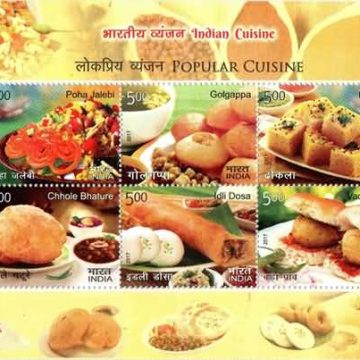 Indian Cusine Popular - 2017 (Indian Miniature Sheets)