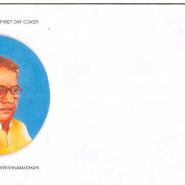 First Day Cover 31 Dec. '02 TTK, Tiruvellore Thattai Krishnamachari (Economist & Social Reformer).(FDC-2002)