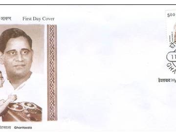 First Day Cover 11 Feb. '03 Ghantasala Venkateswara Rao (Freedom Fighter, Playback Singer & Music Director).(FDC-2003)