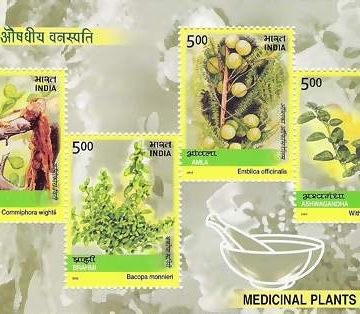 Medicinal Plants of India  - 2003 (Indian Miniature Sheets)