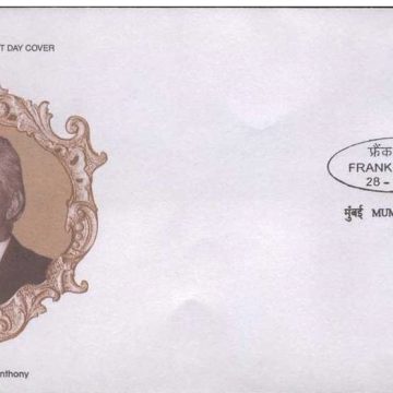 First Day Cover 28 Mar. '03 Frank Anthony (Parliamentarian & Educationist).(FDC-2003)
