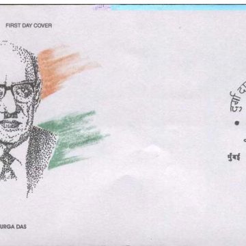 First Day Cover 02 May. '03 Durga Das (Journalist).(FDC-2003)