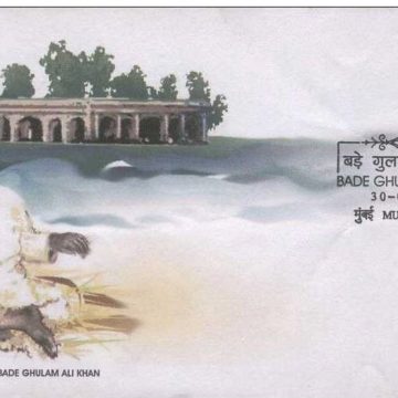 First Day Cover 30 Jun. '03 Bade Ghulam Ali Khan (Singer) Birth Centenary.(FDC-2003)