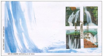 First Day Cover 03 Oct. '03 Waterfalls of India.(FDC-2003) | Indian Postage Stamps | Indian Coins | Old Indian Currency | Rare Indian Coins | Numismatic Collection India