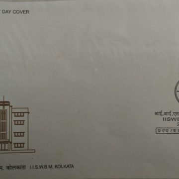 First Day Cover 25 Apr. '04 Golden Jubilee of Indian Institute of Social Welfare & Business Management(IIS-WBM), Kolkata.(FDC-2004)