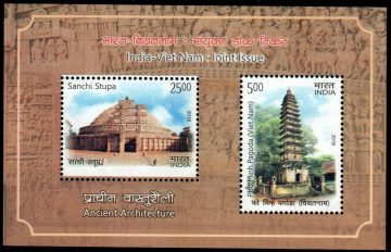 India Vietnam Joint Issue - 2018 (Indian Miniature Sheets)