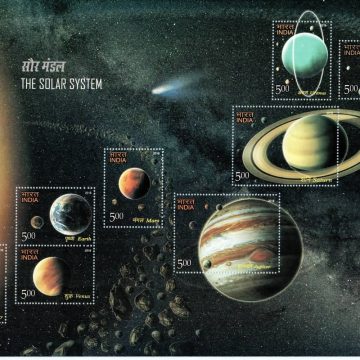 Solar System - 2018 (Indian Miniature Sheets)