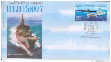 First Day Cover 04 Dec 2005 Builder S Navy (Fdc-2005)