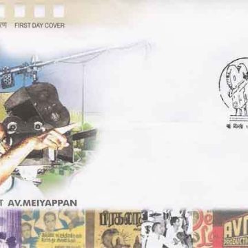 First Day Cover 22 Jan. '06 AV. Meiyappan (AVM) (Film Maker & Diretor.)(FDC-2006)