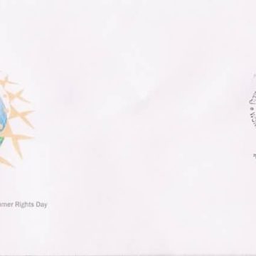 First Day Cover 15 Mar. '06 World Consumer Rights Day.(FDC-2006)