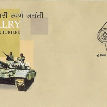 First Day Cover 01 Apr. '06 Golden Jubilee of 62nd Cavalry.(FDC-2006)