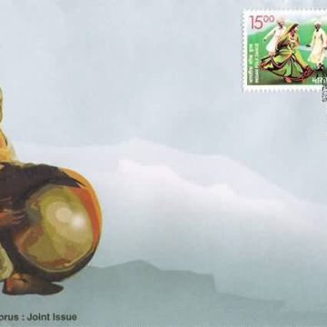 First Day Cover 12 Apr. '06 India-Cyprus: Joint Issue (Folk Dances).(FDC-2006)