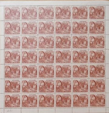 General Election. Election, Voter, Polling Booth, Rs.15P- MNH (Stamp Full Sheets - 42stamps)