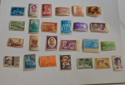 1970 Complete year pack  25 Stamp (Hinged/Gum washed) | Indian Postage Stamps | Indian Coins | Old Indian Currency | Rare Indian Coins | Numismatic Collection India