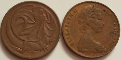 Australia 2 cent 1973(used) | Indian Postage Stamps | Indian Coins | Old Indian Currency | Rare Indian Coins | Numismatic Collection India