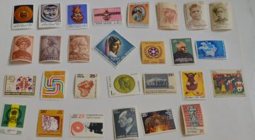 1974 Complete year pack 27 Stamp (Hinged/Gum washed)