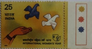 Equality Development & Peace (Traffic Light Stamp)