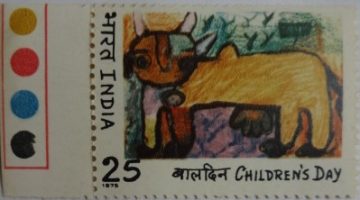 Cow  (Traffic Light Stamp)
