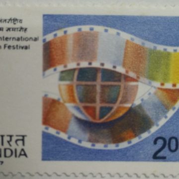 6th International Film Festivaql of India  (Hinged/Gum washed stamp)