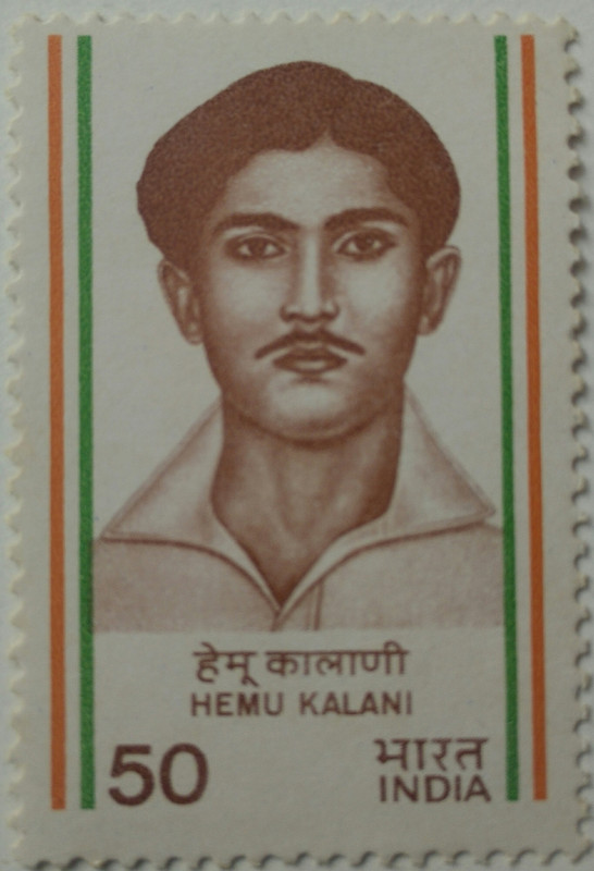 Hemu Kalani. Personality, Revolutionary, Freedom Fighter. 50 P. (Hinged/Gum washed stamp)