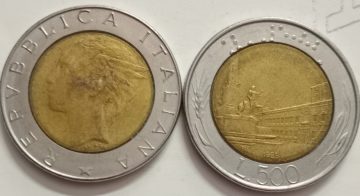 ITALY 500 LIRE 1985 (used)