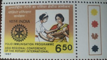 Asia Regional Conference of The Rotary International, Oral polio vaccination (Traffic Light Stamp)