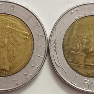 ITALY 500 LIRE 1987 (used)