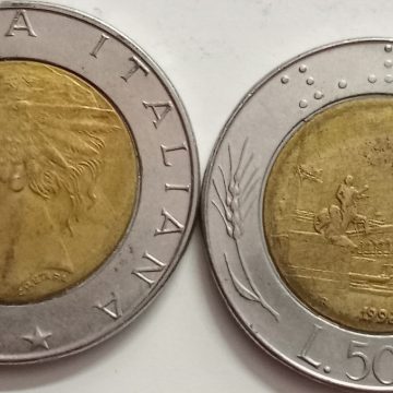 ITALY 500 LIRE 1992 (used)