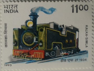 Mountain Locomotive -Kalka-simla- MNH Stamp
