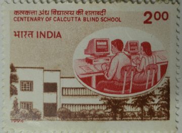 Centenary of Calcutta Blind School - MNH Stamp