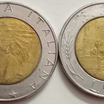 ITALY 500 LIRE 1995 (used)