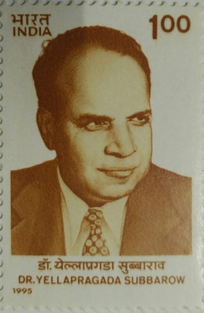 Dr. Yellapragada subbarow, Pharmaceutical scientist, Birth centenary  (Hinged/Gum washed stamp) | Indian Postage Stamps | Indian Coins | Old Indian Currency | Rare Indian Coins | Numismatic Collection India
