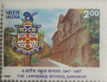 The Lawrence School Sanawar Institution Rs.2 (Hinged/Gum washed stamp)