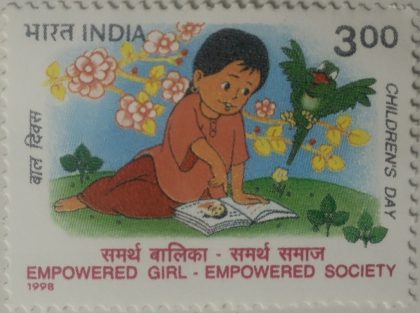 National childre's Day (Hinged/Gum washed stamp) | Indian Postage Stamps | Indian Coins | Old Indian Currency | Rare Indian Coins | Numismatic Collection India