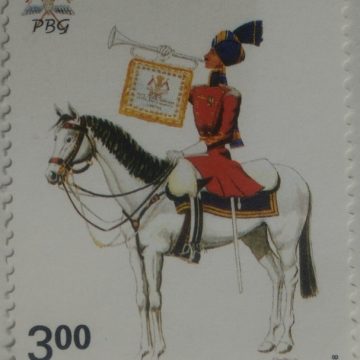 Mounted Trumpeter.- MNH Stamp