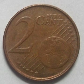 2 Cent EURO 2001_Beatrix Koningin Der Nederlander (used)