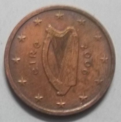 2 Cent EURO 2006_eire (used) | Indian Postage Stamps | Indian Coins | Old Indian Currency | Rare Indian Coins | Numismatic Collection India - Image 2